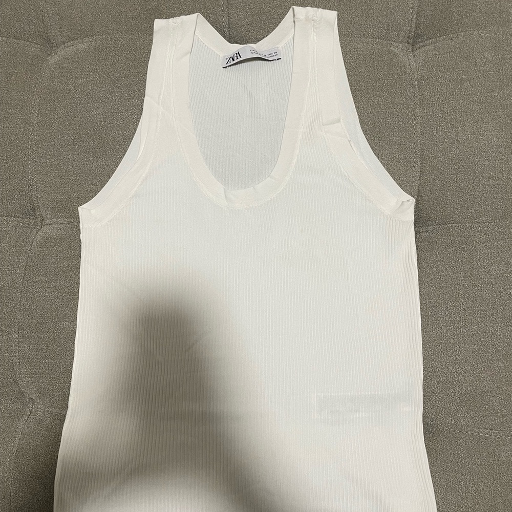 Zara ribbed top